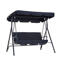 Yoyoo - Copertura di ricambio per dondolo da giardino a 3 posti, per giardino, patio, veranda, cortile
