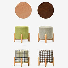 Sgabello da Cucina Home Moda Sgabello Tavolino Sgabello in Legno Massiccio Piccola Panca Sgabello Cambiare Le Scarpe Sgabello Creativo Living Room Divano Sgabello Sgabello da barYZJL