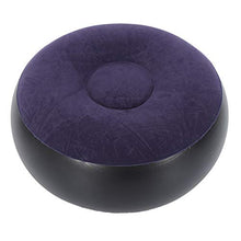 BHDD Sgabello Gonfiabile Pieghevole, Cuscino Poggiapiedi Sedia da Campeggio per Esterni Portatile Sedia Rotonda, con Fondo Rinforzato Durevole, per Dormitorio Home Office, Bambini Adulti, Aeroplano