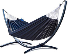 Potenza Classici® ● Amache di qualità e robusto supporto in acciaio resistente alle intemperie ● Motivo: Roma - Graphite (Cocoon)
