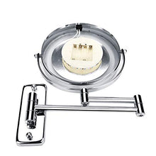 Strumento di Bellezza Accessori per Trucco Specchio per Trucco a Parete con Luce, Specchio per Trucco a Parete a 360 Gradi Specchio per Trucco per comò per toletta