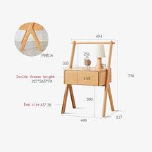 LICHUAN Comodino Comodino Nordic Comodino Stoccaggio Piccolo Camera Da Letto In Legno Comodino Comodino Con Cassetto Fine Tavolo Facile Da Assemblare