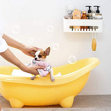 U-A Doccia Caddy Ventosa Doccia Shelf Nessuna Perforazione Heavy Duty Max Hold 10 kg Doccia Carrello di aspirazione Shampoo Supporto per Bagno Cucina Doccia Tidy Organizer