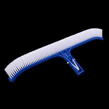 Testa Filo Scopa Pennello Spazzole Piscina Muro Stanza Accessori ABS Bianco Blu 18 Pollici