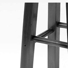LWW Sedie da cucina Sedie da pranzo Colazione in famiglia Sgabello da bar Sedile da cucina in legno (altezza seduta: 45 cm) Mobili per sala da pranzo,bianca