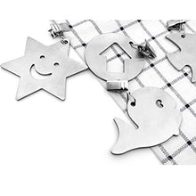 Xzbnwuviei, clip per tovaglia in acciaio inox, 4 pezzi, clip per appendere la tovaglia in acciaio inox, morsetti multifunzione per tovaglia da picnic