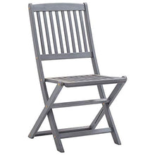 FAMIROSA Sedie da Giardino Pieghevoli 6pz con Cuscini in Massello Acacia-5435