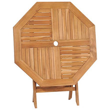 SKM Set da Pranzo da Giardino 5 pz in Legno Massello di Teak (39.5kg)