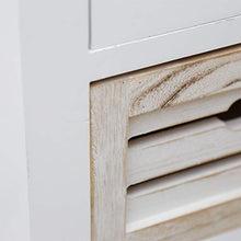 Grafelstein Lighthouse - Armadietto da bagno con casse in legno, colore: Bianco/Beige