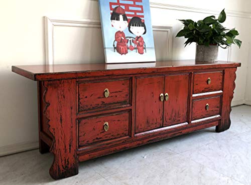 OPIUM OUTLET Comò cassettiera credenza consolle Credenza mobili armadio matrimonio armadietto cinese asiatico orientale antico vintage shabby-chic Comodini cinesi camera da letto