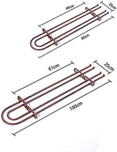 FYHH-JZHY Wine Bar Stile Semplice Ferro da Appendere Bicchiere da Vino Rack Decorazione A Soffitto Scaffale Bar Storage (Dimensioni: 80 * 25Cm), 80 * 25Cm