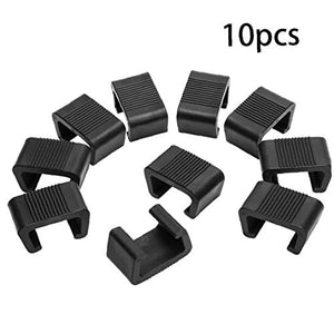 Clip Outdoor Furniture Patio Wicker clip di plastica Divano Connect Clamps per sedie mobili da giardino del sofà 10PCS 5.25CM