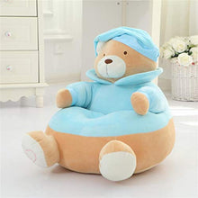 JIE KE Divano per Bambini - Simpatico Cappello Orso, Sedia pigra, Regalo di Compleanno per Bambina Comodo Divano