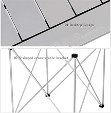 Tavolo da picnic all'aperto Tutte le tavolino da tavola pieghevole portatile in lega di alluminio Tavolo da caffè Ultralight Tavolo da caffè per esterni Forniture essenziali per l'esterno possono esse
