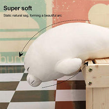 Peluche carino sigillo cuscino, carino sigillo farcito animale cotone peluche cuscino farcito morbido animale animale giocattolo morbido abbraccio cotone anima sigillo peluche farcito, 40 cm