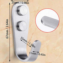 Rivestimento Impermeabile Portasciugamani Cucina Bagno con Gancio a Vite Ganci Cucina Forte Impermeabile Rimovibile a Vite Robusto Gancio per Asciugamani Accappatoio Muro per Porta 8 Pezzi, Argento