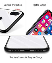 Suhctup Compatibile con Xiaomi Redmi Note 3 Custodia Protettiva in Vetro Temperato 9H + Cornice Paraurti in TPU Silicone Morbido Assorbimento Degli Urti a 360 Gradi Protezione -Albero 2