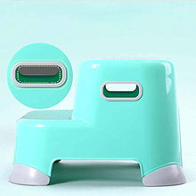 Tastak Sgabello in plastica for bambini, sgabello for laminazione a mano, bagno bagno antiscivolo sgabello sgabello a pedale, maniglia portatile modello cartone animato protezione ambientale materiale