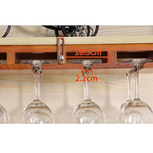 MHBGX Cremagliera Del Vino, Nailless in Legno Massello in Legno Appeso a Testa in Giù Ornamenti Ornamenti Cabinet in Basso Fondo Creativo Scomparto Personalità,51X23X6Cm.