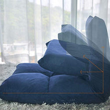 MeiMei Divano-Letto Pieghevole per Il Tempo Libero Divano-Letto Singolo per Il Tempo Libero. Divano-Letto Singolo (Color : Blue)