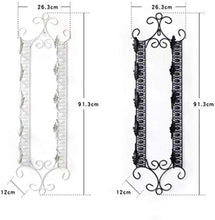 Cremagliera Del Vino Del Metallo Portabottiglie Per Vino Pratico Scaffale Per Bottiglie Di Vino- Portabottiglie Da Parete, Contiene 5 Bottiglie Di Vino Rosso