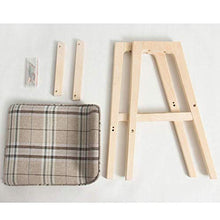 HTL Pratico Sgabello Sedia da pranzo semplice bar Sedia alta Sedia di legno solido creativo Bar Stool, sgabello alto, sgabello sedia moderna, Sgabello,Brunastro Verde 74 cm,A