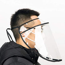 Artibetter Visiera Protettiva Antipolvere Trasparente 2Pcs Visiera Protettiva Antipolvere Visiera Protettiva Rimovibile Antipolvere Antipolvere per Lavori All'aperto