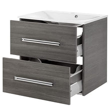 Fackelmann Set di mobili da Bagno Como Mobiletto da Bagno/lavabo/Specchio
