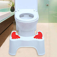 LZL Sgabello WC Sgabello Toilette vasino vasto Vaso Sgabello di aiuti Squat Sgabello adeguato Postura igienica per la Salute Vasino Tozzo (Color : White, Dimensione : Conventional)
