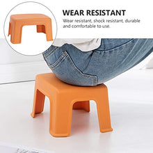 WINOMO Sgabello in Plastica per Uso Domestico Sgabello per Uso Domestico Addensare Soggiorno Cambiare Scarpa Panca Bagno Antiscivolo Bambino Sgabello per Ufficio a Casa Scuola Materna