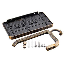 Shanks 'Shop. Supporto Di Carta TtoOLet, Supporto For Telefono Cellulare, Portasciugamani, Toilette In Lega Di Alluminio Gancio For Il Bagno Del Bagno, Può Contenere Telefoni Cellulari, Chiavi, Portac
