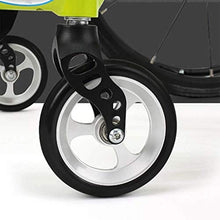 Carrozzine Semoventi, Transito Portatile Viaggi Sport E Tempo Libero, Portatile Super Leggero con Rimozione Rapida dei Pneumatici Comodo Cuscino Sospensioni Pneumatici Ruota Lega Spinta Sa