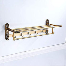 GAL Ragazza Alluminio Bagno Pieghevole Pieghevole/Multistrato/Multifunzione Antico Alluminio 1pc - Bagno/Hotel Bagno Appeso a Parete