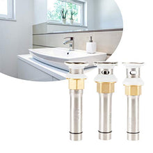 HEEPDD Scarico per lavandino Pop-up in Acciaio Inossidabile, Rubinetto del Bagno Vaso per lavabo Tappo di Scarico per lavabo per lavabo per lavabo(D)