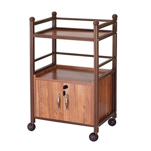 MEI XU Carrelli di Stoccaggio Carrello - Beauty Salon Passeggino Beauty Equipment Carrello Barber Shop Rack Parrucchiere con cassettiera Carrelli di Utilità (Colore : B, Dimensioni : 50 * 34 * 85cm)