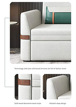 N/Z Home Equipment FYHpet Multifunctional Sofa Bed Folding Living Room Double Seat Dual Purpose Bed Washable Storage Apartment Folding Bed Function Save Space