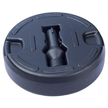 GMWD Base per ombrellone, Base Rotonda per ombrellone in plastica, riempibile con Sabbia, per Esterni, Patio e Cortile, Adatto per aste da 35-38 mm