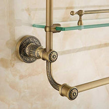 HYYDP Parete Porta Salviette Mensola per Bagno in Acciaio Inox Multi-Funzionale da Parete in Lega di Zinco montata su Parete Bagno