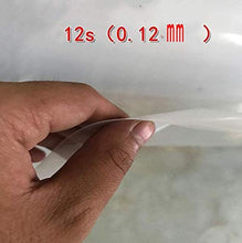 Trasparente incatramata con bordo risvoltato, resistente, trasparente, resistente agli agenti atmosferici Tela cerata, tettoie e Teloni, pieghevole, delle piante Tetto, Protezione Pioggia,2*2m