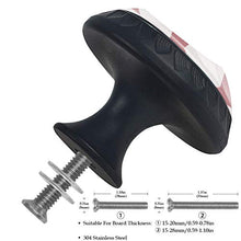 Stella patriottica 4 PCS Pomelli per Porta, Pomolo per Mobile, Pomelli per Mobili con Viti, Maniglia per Armadietto, Pomelli per Porta, Pomelli per Cassetti per Porta, Armadio, Cassetto e Credenza