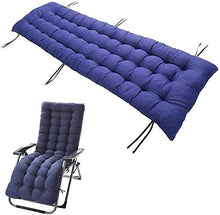 eewopjkj Cuscini per sedili Cuscino per Sedia da Giardino per Patio Cuscino per sedie da Giardino per Vacanze da Viaggio Cuscino per sedie da Esterno per Interni Senza sedie (Colore: Blu Dimensioni: