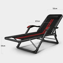 CDFC Sedie Pieghevoli Sedia da Pranzo per Ufficio Siesta Siesta Multifunzionale Letto Nero e Rosso Portable Lazy Beach SED Seden Sedia Sedia reclinabili con Doppio Roller Massage Dispos