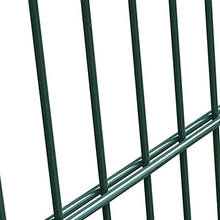 HUANGDANSP Cancello per Recinzione in Acciaio Verde 103x150 cm Articoli di ferramenta Barriere e recinzioni Cancelli