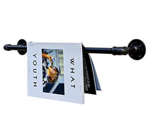 Baba - Portasciugamani per tubi industriali – Solo hardware – Perfetto per: asta per tenda, barra di stoccaggio, appendiabiti e mobili industriali/arredamento agricolo (48 pollici)