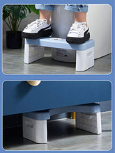 Sgabello WC Sgabello Multifunzione da 7 Pollici di Altezza per WC, Comodo e Compatto Sgabello per WC, Creativo poggiapiedi Antiscivolo
