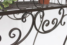 DanDiBo Porta Fiori 85 cm Panca Fiori 12554 XL Metallo Scaffale Fiori Tavolinetto Tavolo