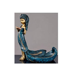 Lucidting Stoccaggio Domestico della Decorazione della Cremagliera del Vino della Resina 25.5 * 16.5 * 29.5cm Blu