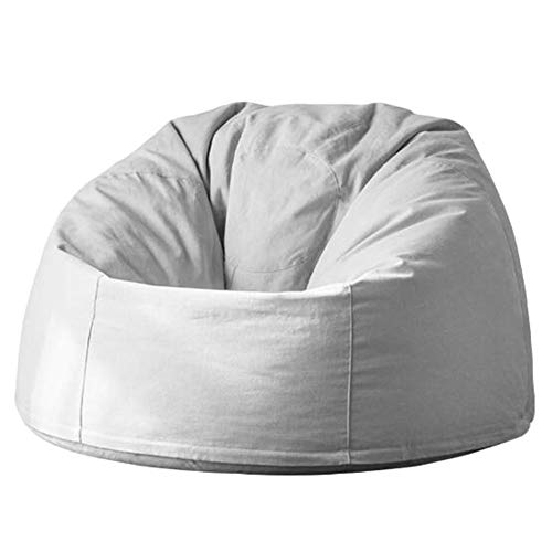 GQJQWE Large Lazy Couch Set Sedia Senza Imbottito Lino Sedile Pigro Cuscino Sacchetto Cuscino Soffio Divano Tatami Soggiorno