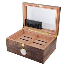 Custodia per Sigari, Scatola Portaoggetti per Portasigari da Esterno da Viaggio Portatile in Legno di Cedro, Regalo Adatto per i Tuoi Amici e te Stesso, Design Elegante e Lussuoso
