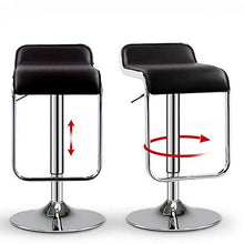 WHOJA Sgabelli da Bar semplicità Moderna Sedia da Bar Elevando rotativo Mobili da Bar Cuscino in PU Cornice Metallica Peso del Cuscinetto 150 kg Altezza Regolabile 61-81 cm Sgabelli da Bar Sedie Set